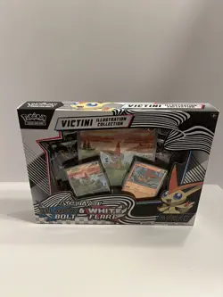 Pokemon Black Bolt & White Flare Victini Illustration Collection Box - Image 1