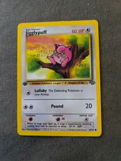 Jigglypuff Jungle - 1ST EDITION - NM - 1999 Pokemon WOTC - 54/64 - Image 1