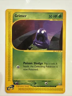 2003 Pokemon Aquapolis Grimer #79/147 - Image 1