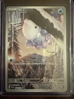 Pokemon TCG Snom Scarlet & Violet Temporal Forces 168/162 - Image 1