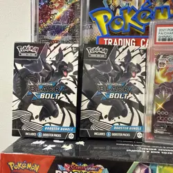 Pokemon Scarlet & Violet Black Bolt Booster Bundle Box Lot Sealed NEW X2 - Image 1