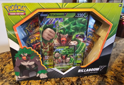 Pokemon TCG Rillaboom V Galar Partners Box Sealed Cosmic Eclipse, XY Evolutions - Image 1