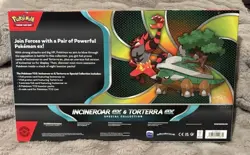 Pokemon Trading Card Game Incineroar ex and Torterra ex Special Collection Box - Image 2