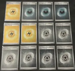 Pokemon Holo Energy TCG Cards Lot of 69, All Cards NM Condition - Image 2