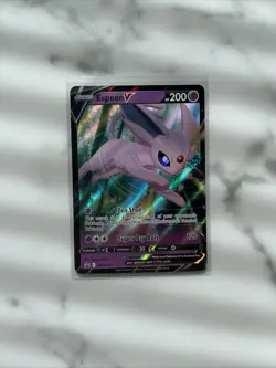 Espeon V SWSH201 Holo Black Star Promo Card(Pokemon TCG Sword & Shield) - Image 3