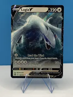 Lugia V 138/195 - SWSH Silver Tempest - Ultra Rare Holo - Pokemon Card TCG NM - Image 1