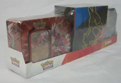Pokemon Trading Cards TCG Costco 3 Pack Bundle **CROWN ZENITH ETB + 2 TINS** NEW - Image 2