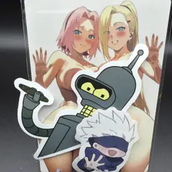 Ino Yamanaka & Sakura Anime Waifu Card Doujin ACG Goddess Holo - Image 1