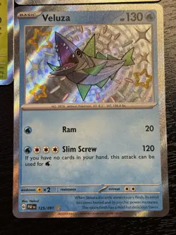 Pokemon TCG Lot of 5 Paldean Fates Baby Shiny Cards Near Mint - Image 3