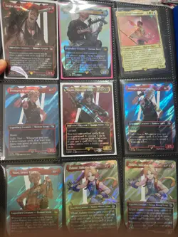 Magic the gathering final fantasy cards lot - Image 1