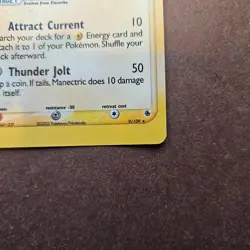 Manectric 9/109 Pokemon EX Ruby & Sapphire Holo Rare Card - LP - Image 5