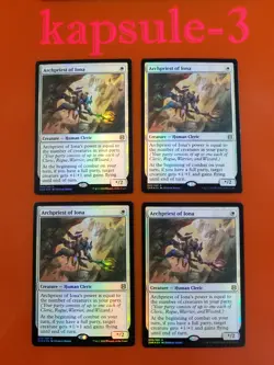 4x Archpriest of Iona | FOIL | Zendikar Rising | MTG Magic Cards - Image 1