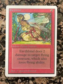 MTG Earthbind x1 Unlimited NM, Magic the Gathering - Image 1