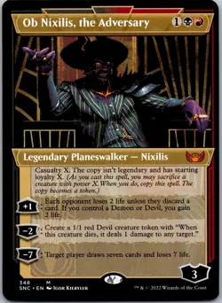 Ob Nixilis, the Adversary (Showcase) M Streets of New Capenna 348 NM - Image 1