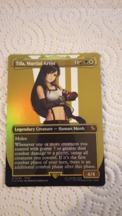 Tifa, Martial Artist (Borderless) Commander: Final Fantasy Foil - Image 1