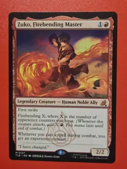 MTG - Zuko, Firebending Master - Avatar: The Last Airbender: Eternal-Legal - Image 1