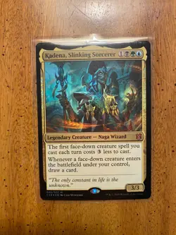 MTG Precon Commander Deck, Kadena Slinking Sorcerer, Black+Green+Blue Morph Deck - Image 3