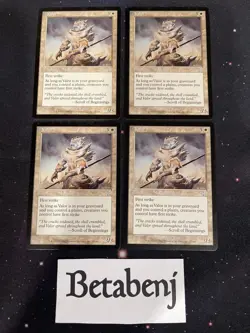 4x MTG Valor Judgment (Playset) - Free ship over $25 - Image 1