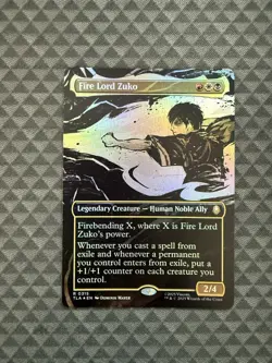 MTG Fire Lord Zuko #0315 Foil Borderless R Avatar: The Last Airbender (TLA) - Image 1
