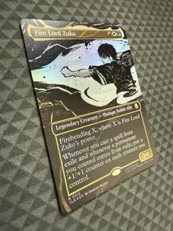 MTG Fire Lord Zuko #0315 Foil Borderless R Avatar: The Last Airbender (TLA) - Image 2