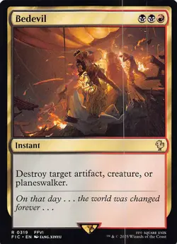 Bedevil (Surge Foil) R Commander: FINAL FANTASY 319 NM - Image 1