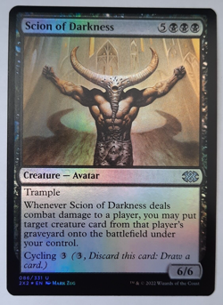 MTG 2022 Double Masters SCION OF DARKNESS 086/331 U Foil M/NM - Image 1
