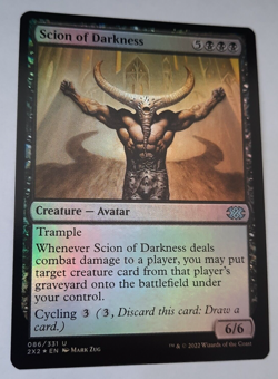 MTG 2022 Double Masters SCION OF DARKNESS 086/331 U Foil M/NM - Image 2