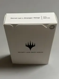 Stranger Things Secret Lair Magic The Gathering Traditional Foil Edition Sealed - Image 1