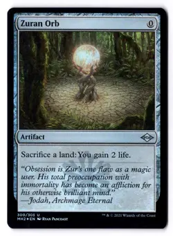 Zuran Orb NM* FOIL Modern Horizons 2 ENGLISH 300/303 mtg -UnltdCards - Image 1