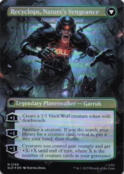 MTG Recyclops, Eco-friendly (2169) | NM Foil | Secret Lair The Office {SLD} - Image 3