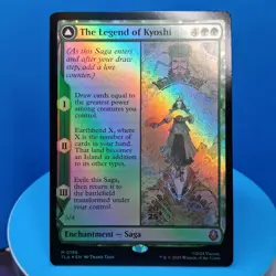 The Legend of Kyoshi MtG Avatar The Last Airbender Prerelease Foil - Image 1