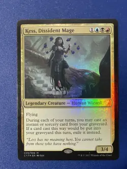 Kess, Dissident Mage Commander 2017 Foil - Image 1