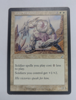 Magic Mtg Scourge Daru Warchief lightly played - Image 1
