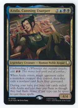 Azula, Cunning Usurper FOIL #0208 MTG Avatar: The Last Airbender Magic - Image 1