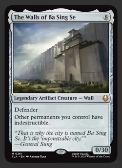 The Walls Of Ba Sing Se -MTG Avatar: The Last Airbender - Mythic - M0261 - Image 1