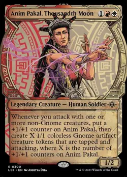 Anim Pakal, Thousandth Moon, #300, MtG, LCI, Rare, Near Mint - Image 1