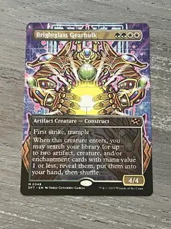 Brightglass Gearhulk (Borderless) - Aetherdrift (DFT) - EN M 0348 - Image 1