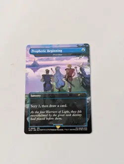 MTG Final fantasy Preordain Prophetic Beginnings Store Championship Promo - Image 1