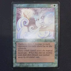 English - MTG Typhoon - LP - Legends (1994) - Image 1