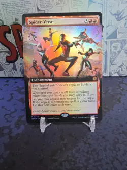 FOIL Spider-Verse (Extended Art) 0263 MTG Marvel's Spider-Man M/NM - Image 1