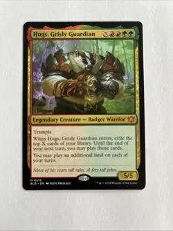 Hugs, Grisly Guardian Bloomburrow - Magic MTG NM - Image 1