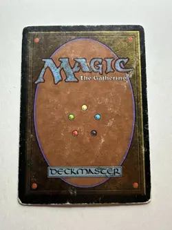 Regrowth HP Revised Edition Magic The Gathering Mtg Heavily Played - Image 2