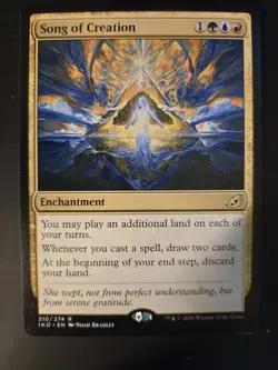 Song of Creation NM Ikoria: Lair of Behemoths MTG FREE SHIPPING - Image 1