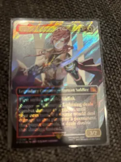 2025 MTG Final Fantasy LIGHTNING, ARMY OF ONE (Character Surge Foil) #0545 * NM - Image 1