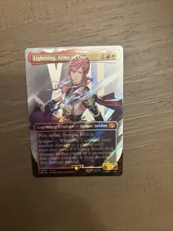 2025 MTG Final Fantasy LIGHTNING, ARMY OF ONE (Character Surge Foil) #0545 * NM - Image 3