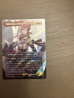 2025 MTG Final Fantasy LIGHTNING, ARMY OF ONE (Character Surge Foil) #0545 * NM - Image 4
