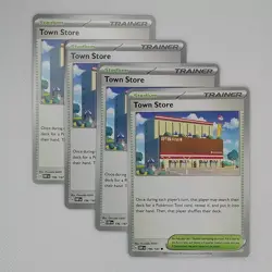 x4 Town Store 196/197 - Obsidian Flames Pokemon TCG Playset NM/M - Image 1