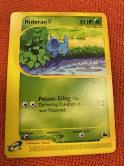 SKYRIDGE NIDORAN 82/144 2003 Non -Holo Pokemon TCG - Image 1