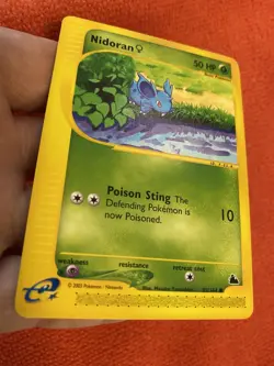 SKYRIDGE NIDORAN 82/144 2003 Non -Holo Pokemon TCG - Image 5