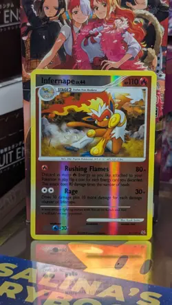 Pokemon TCG 2009 Infernape [Reverse Holo] #31 Platinum - Image 1
